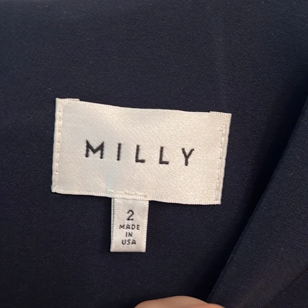 Milly size 2 navy dress - Picture 10 of 13